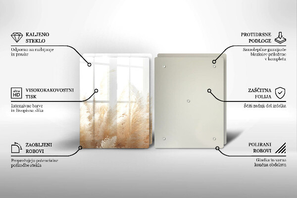 Work surface savers Pampas grass