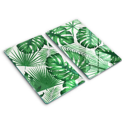 Kitchen worktop protector Monstera leaves