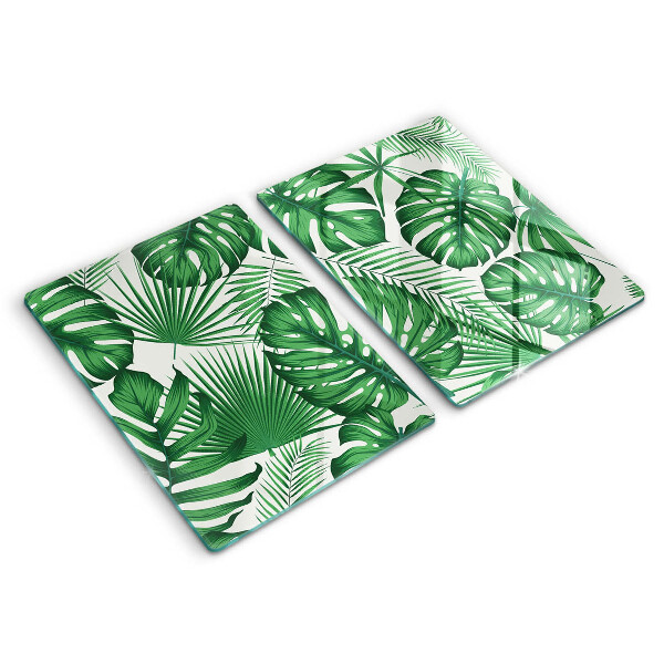 Kitchen worktop protector Monstera leaves