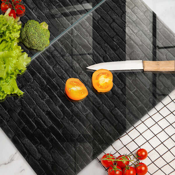 Induction hob cover Brick wall