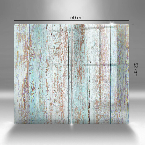 Induction hob cover Old vintage boards