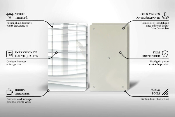 Induction hob cover Modern structure