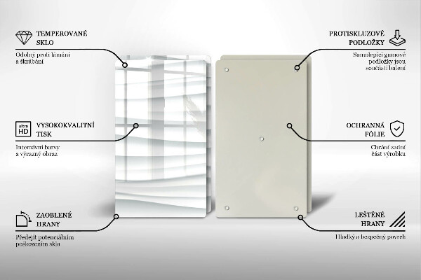Induction hob cover Modern structure