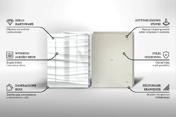 Induction hob cover Modern structure