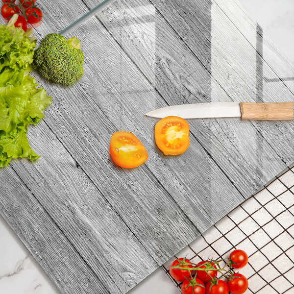 Induction hob cover Wood old boards