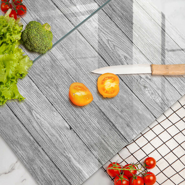 Induction hob cover Wood old boards