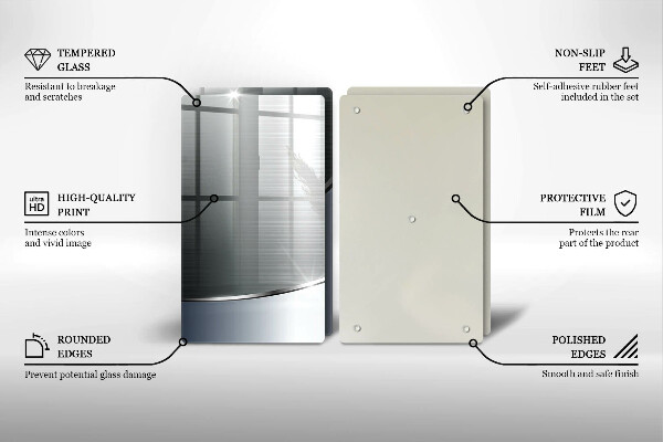 Induction hob cover Pattern metal abstraction