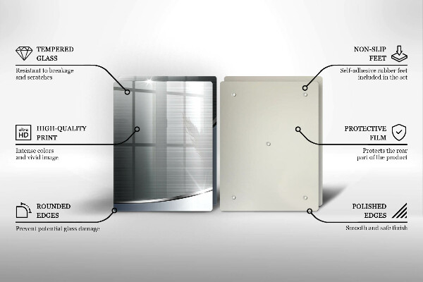 Induction hob cover Pattern metal abstraction