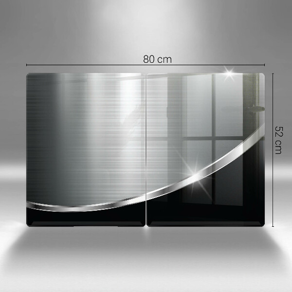 Work surface savers Abstraction with metal