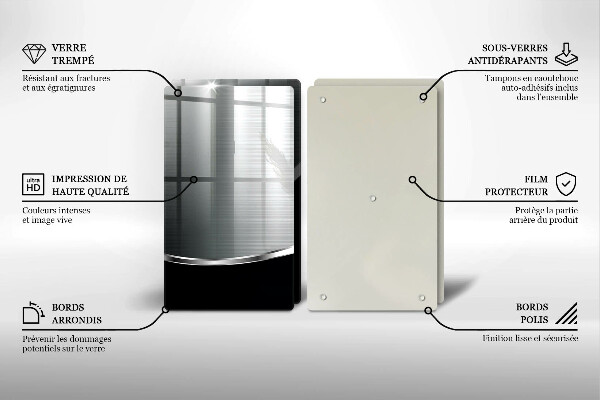 Work surface savers Abstraction with metal