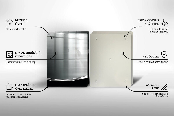 Work surface savers Abstraction with metal