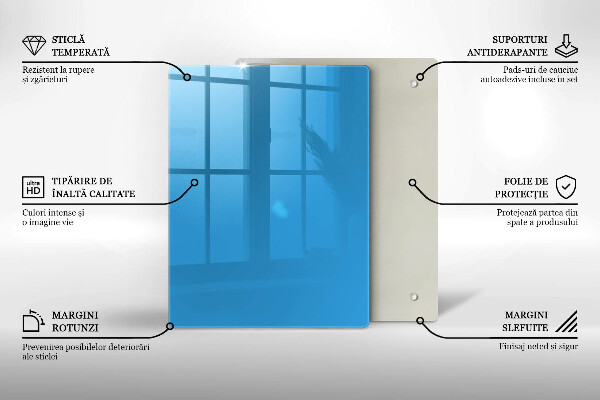 Induction hob protector Blue color