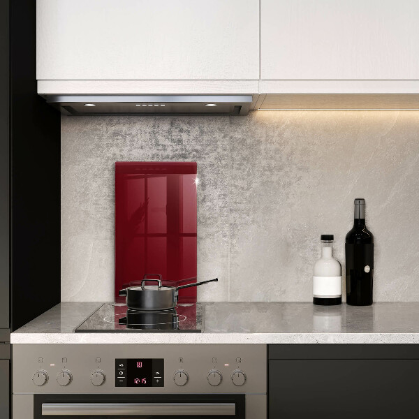 Induction hob protector Burgundy