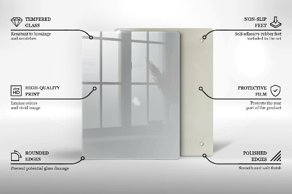 Work surface savers Grey colour