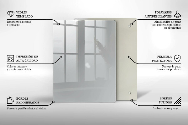 Work surface savers Grey colour