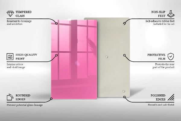 Work surface savers Pink color