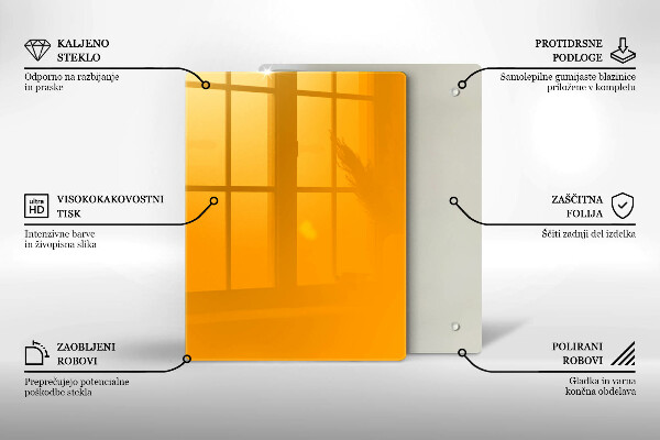 Work surface savers Dark yellow color