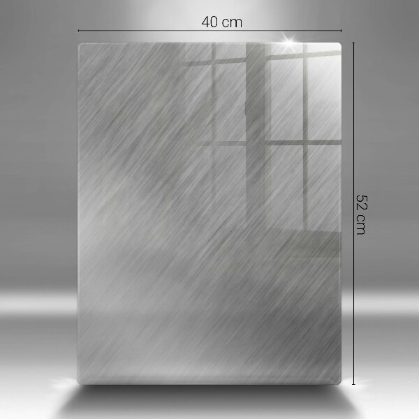 Induction hob protector Metal texture background