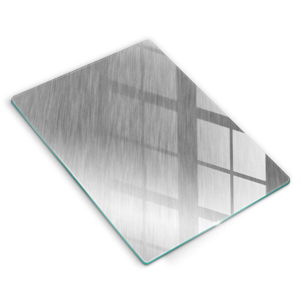 Induction hob protector Metal texture background