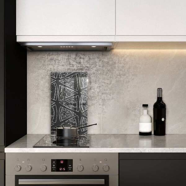 Induction hob protector Pizza illustration