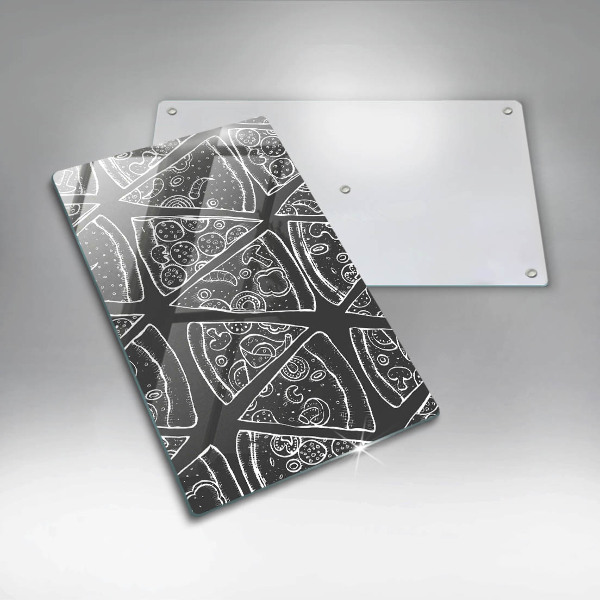Induction hob protector Pizza illustration