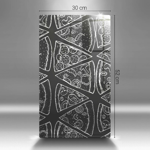 Induction hob protector Pizza illustration