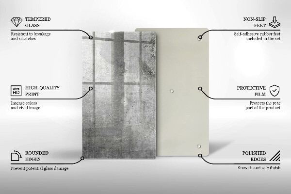 Worktop cover Concrete texture