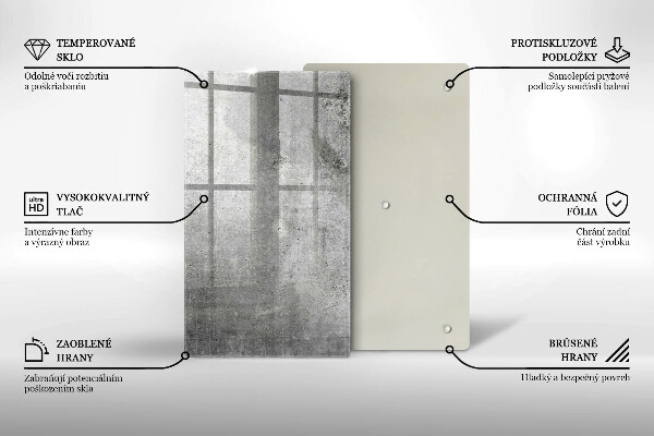 Worktop cover Concrete texture