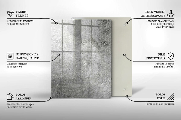 Worktop cover Concrete texture