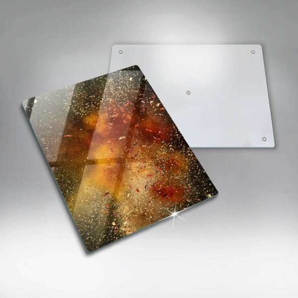 Induction hob protector Colorful spices