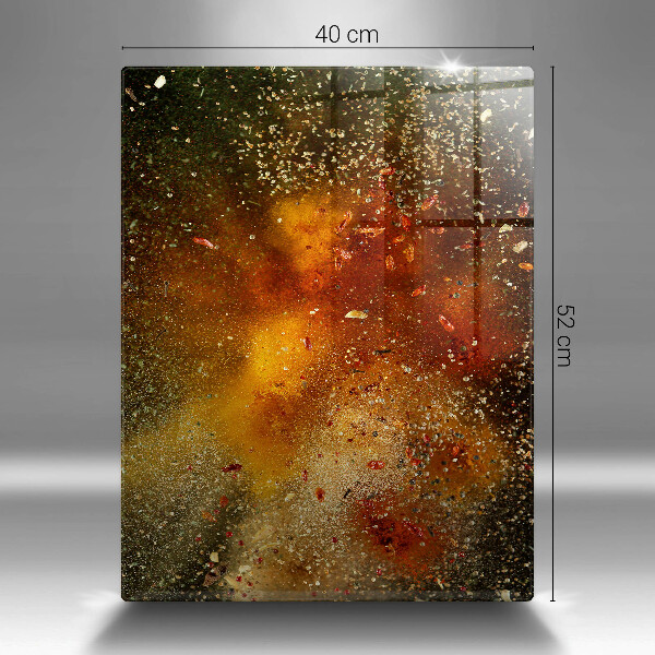 Induction hob protector Colorful spices