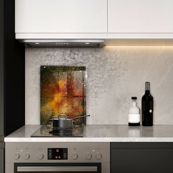 Induction hob protector Colorful spices