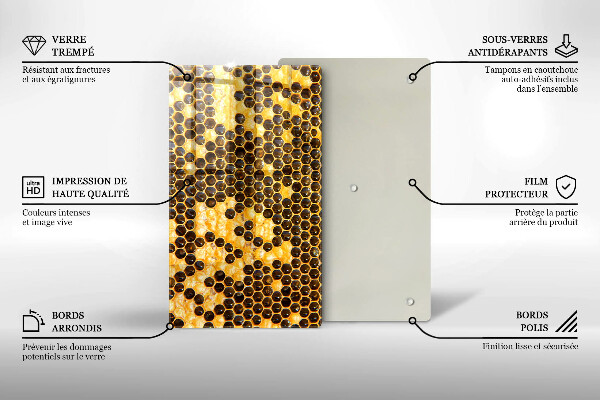 Induction hob protector Honeycomb