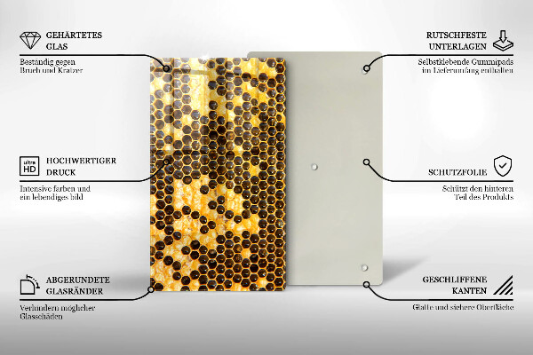 Induction hob protector Honeycomb