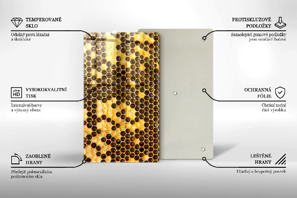 Induction hob protector Honeycomb