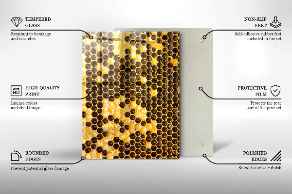Induction hob protector Honeycomb
