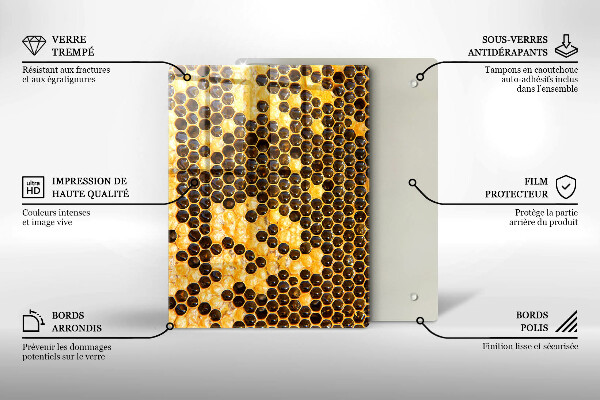 Induction hob protector Honeycomb