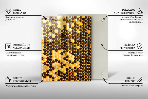 Induction hob protector Honeycomb