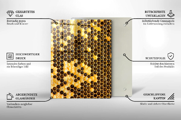 Induction hob protector Honeycomb