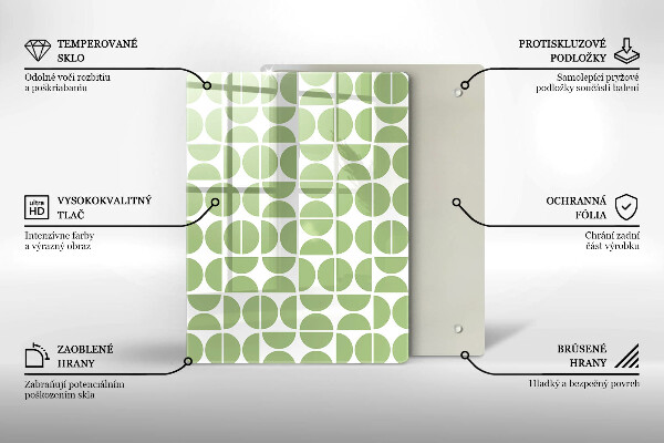 Induction hob protector Boho shapes