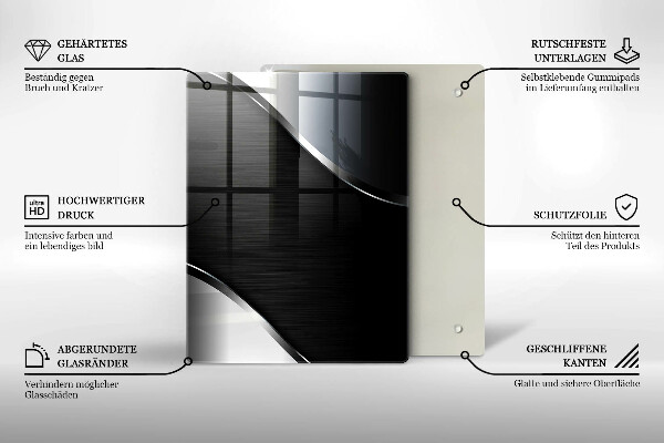 Induction hob protector Metal abstraction