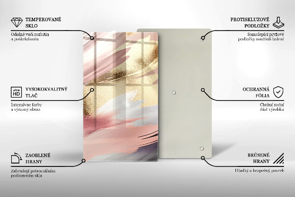 Induction hob protector Pastel spots