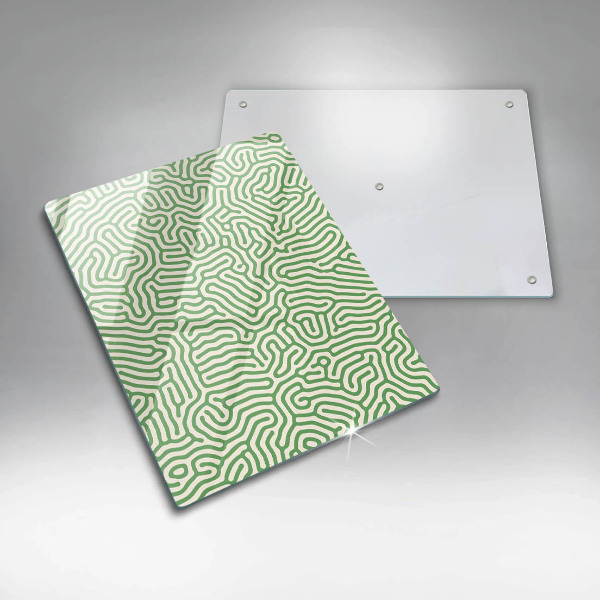 Induction hob protector Abstraction lines