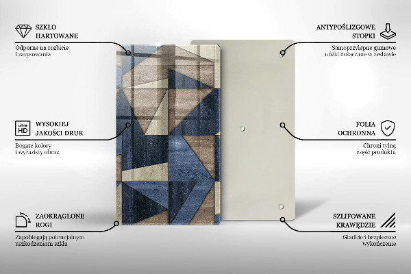 Worktop cover Geometric abstraction