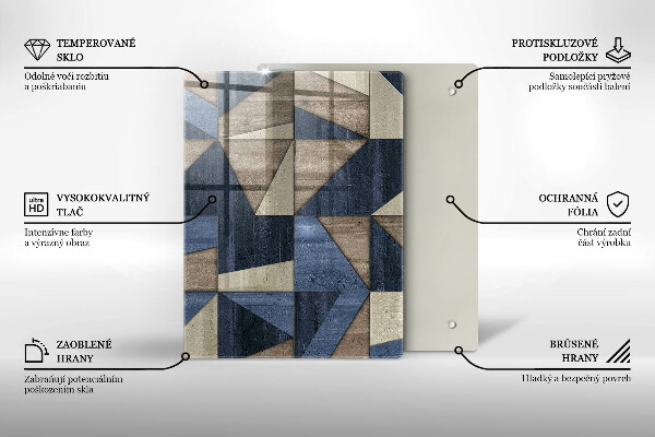 Worktop cover Geometric abstraction