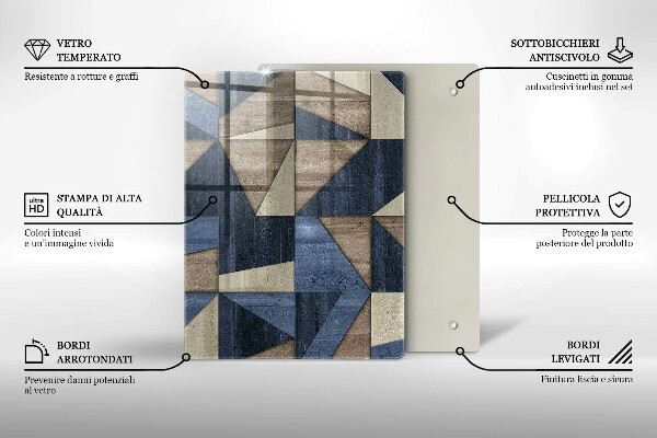 Worktop cover Geometric abstraction