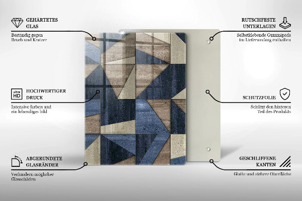 Worktop cover Geometric abstraction