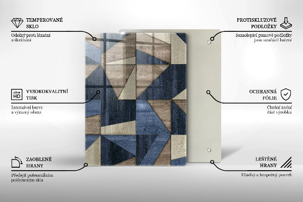 Worktop cover Geometric abstraction