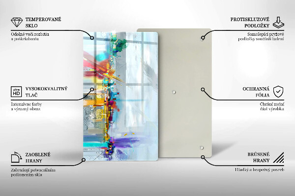 Worktop cover Painted abstraction