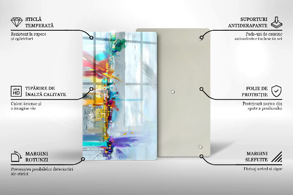 Worktop cover Painted abstraction